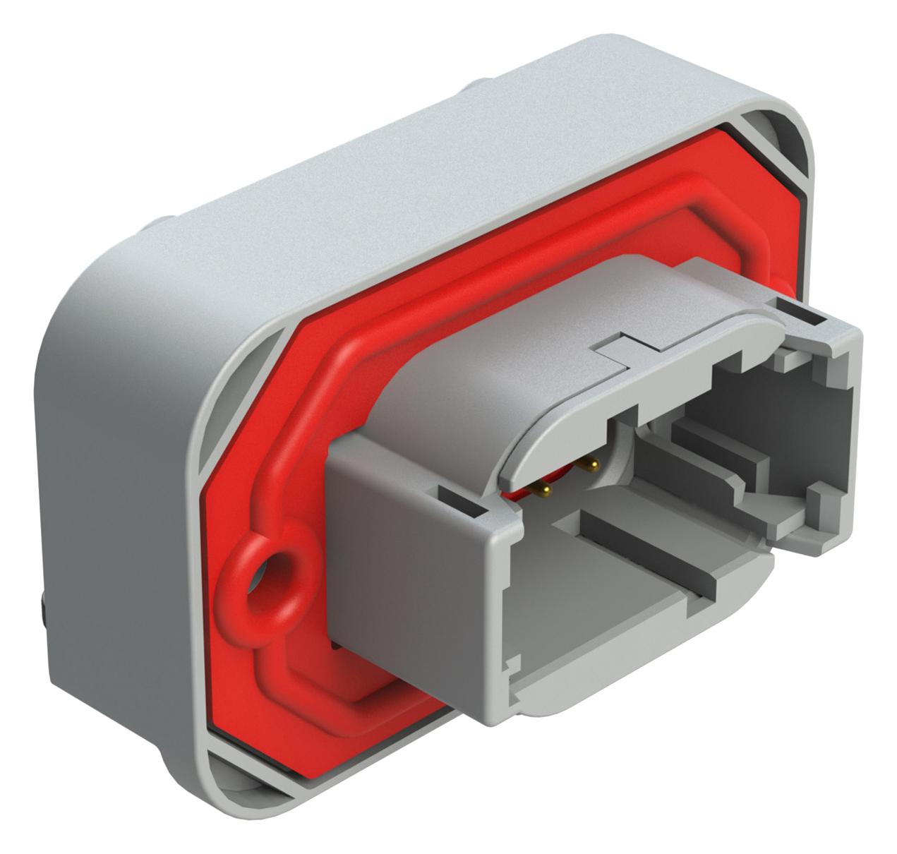 Amphenol Sine/tuchel Atm13-08Pa-Bm01 Automotive Connector, 8Pos, Rcpt, 7.5A, 250V