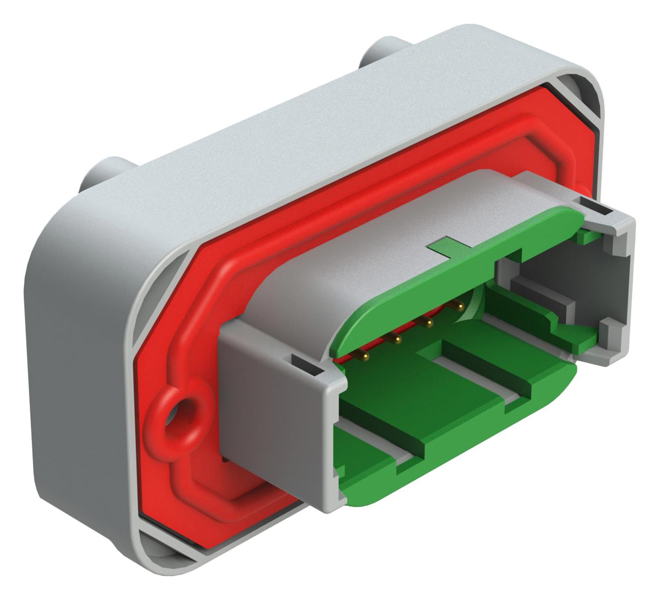 Amphenol Sine/tuchel Atm13-12Pc-Bm01 Automotive Connector, 12Pos, Rcpt, 7.5A, 250V