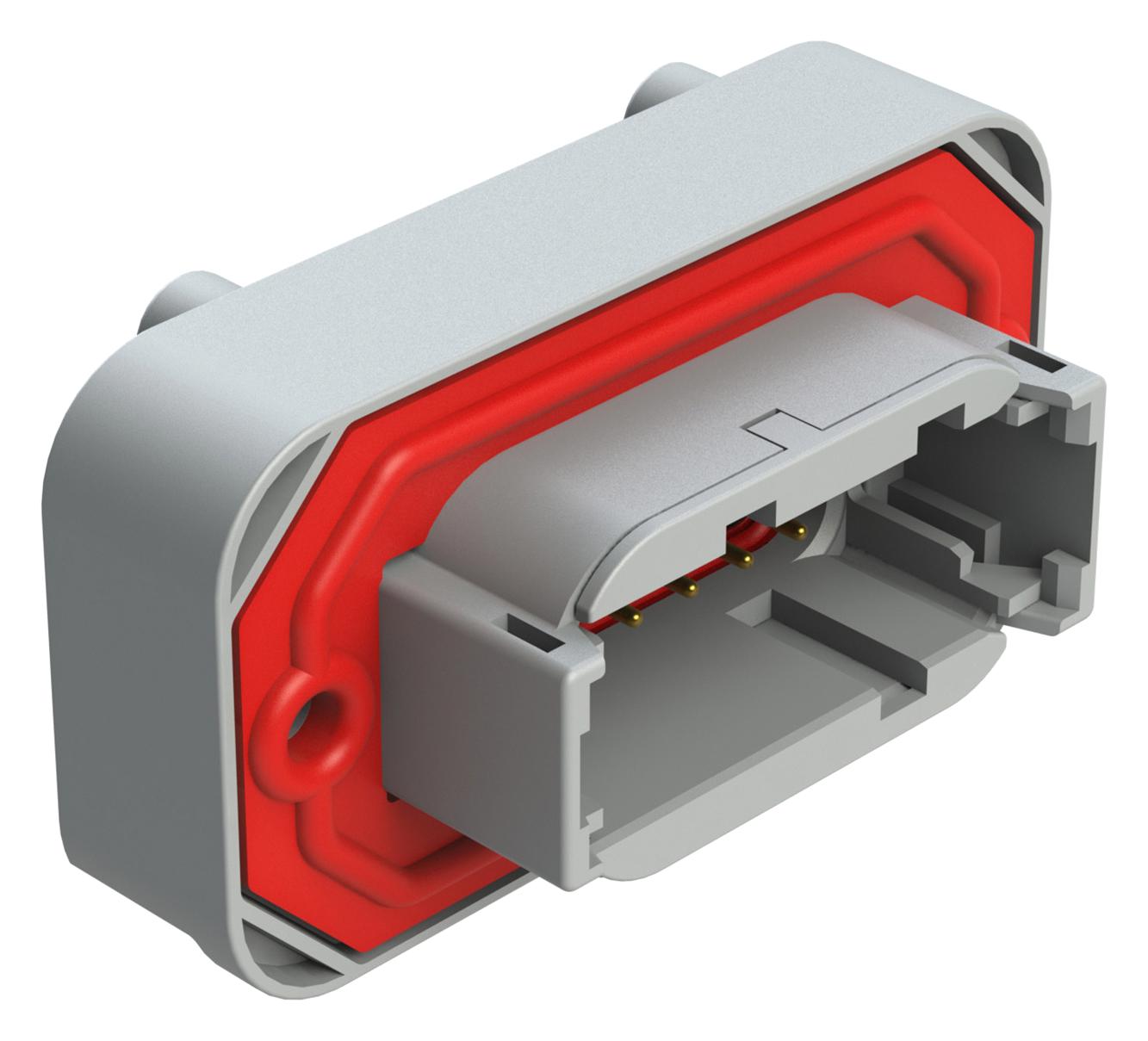 Amphenol Sine/tuchel Atm15-12Pa-Bm02 Automotive Connector, 12Pos, Rcpt, 7.5A, 250V