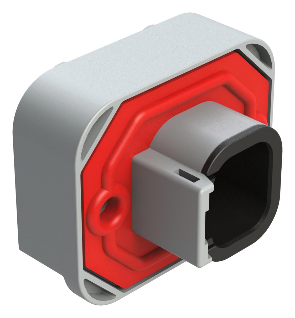 Amphenol Sine/tuchel Atm15-4P-Bm01 Automotive Connector, 4Pos, Rcpt, 7.5A, 250V