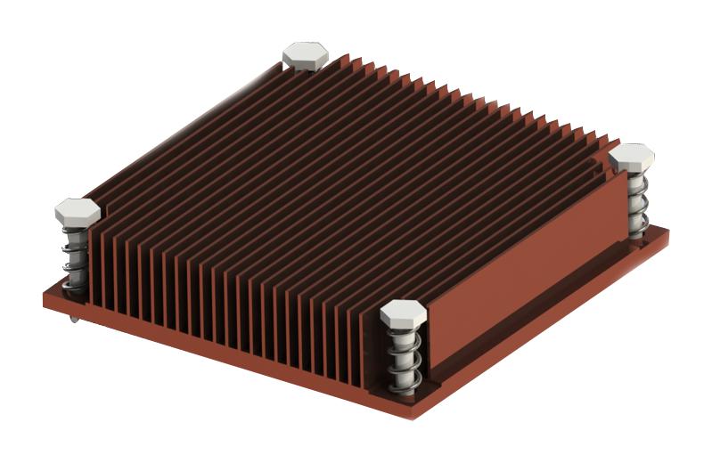 Wakefield Thermal Skv606014-Cu Heat Sink, Copper, 60X60X14mm