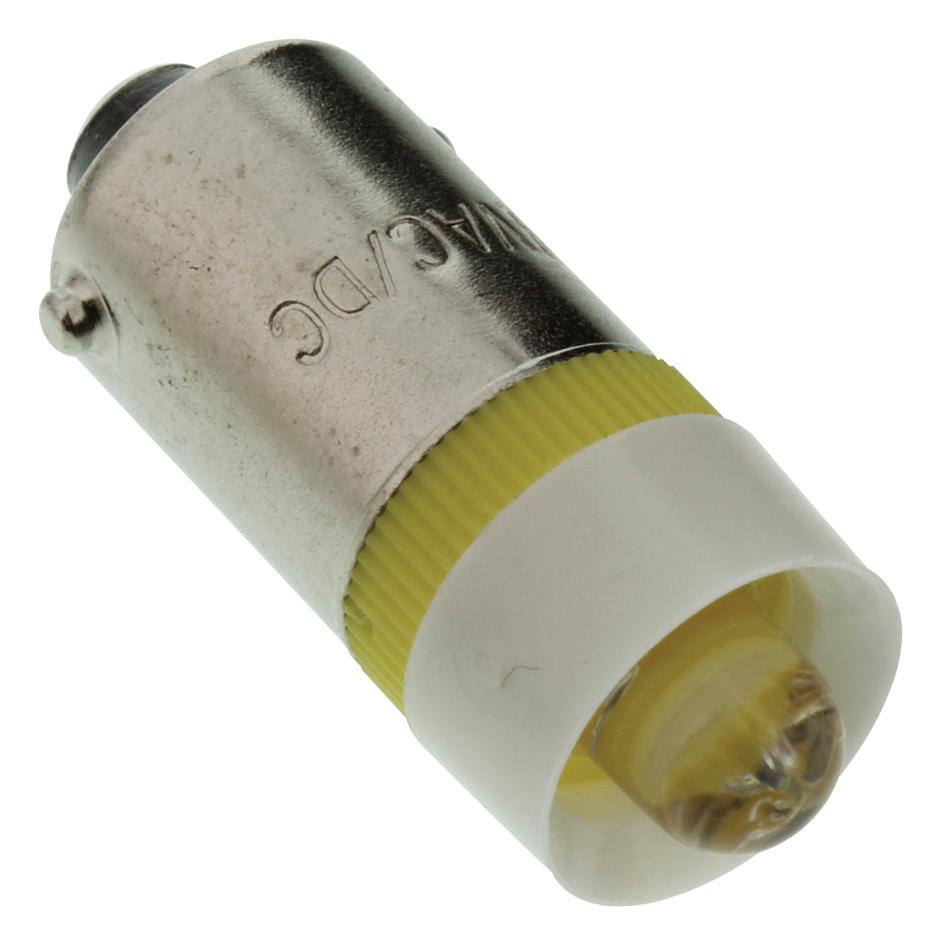 VCC (Visual Communications Company) Vc18602352 Led Bulb, Ba9S, Yellow, T-3 1/4