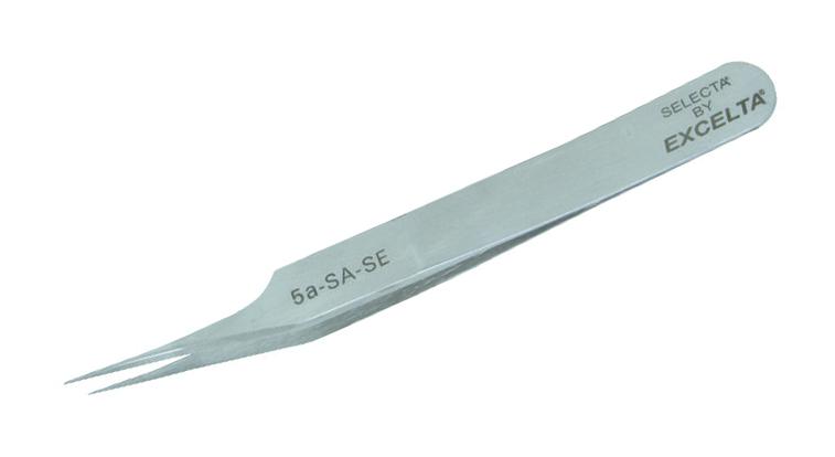 Excelta 5A-Sa-Se Precision Tweezer, 4.5In