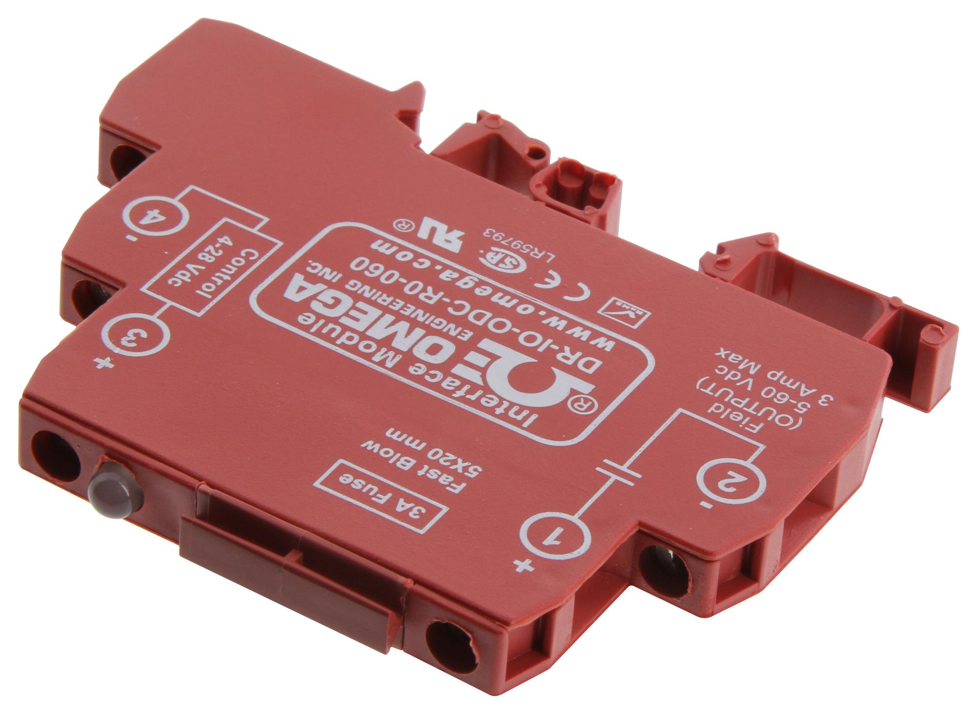 Omega Dr-Io-Odc-R0-060 Solid State O/p Module, 5-60V, Din Rail