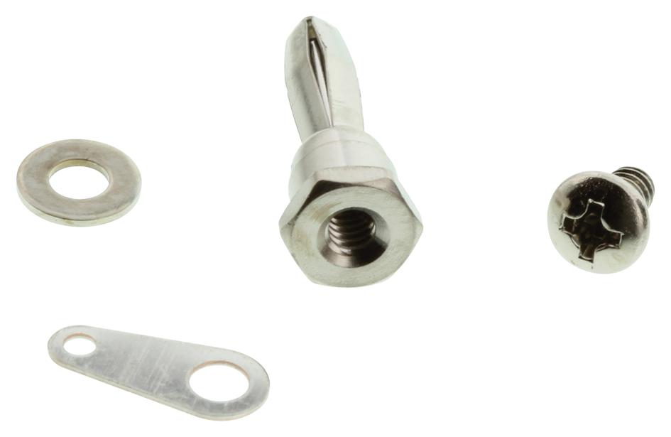 Johnson Cinch Connectivity 108-0753-102 Banana Plug, 15A, Solder