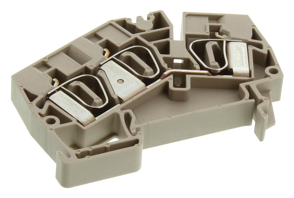 Weidmuller 1771410000 Terminal Block, Fuse, 3 Position, 22-8Awg