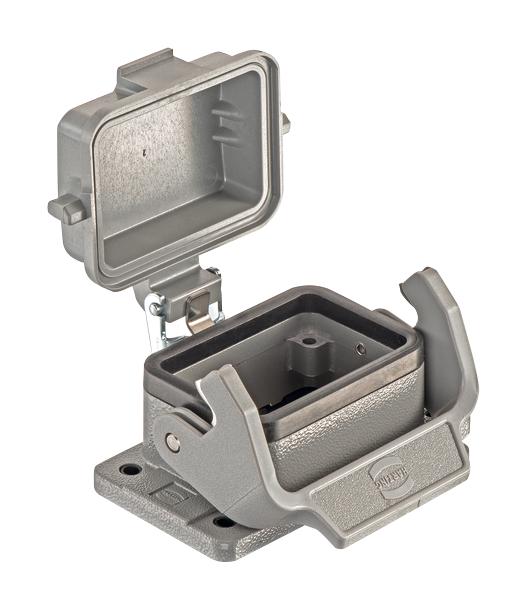 HARTING 09300061308 Heavy Duty Housing, 6B, 1Lever, Bulkhead