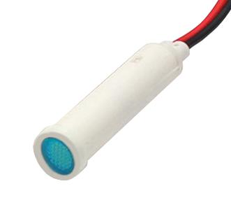 Mallory Fl1P-8Qw-1-B12V Led Blu 8mm Snap 12Vac/dc Stk Â£ 99Ac2671