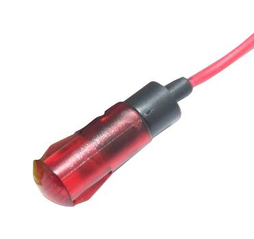 Mallory Fl1P-8Qw-2-R110V Led Red 8mm Snap 110Vac/dc Stk Â£ 99Ac2694