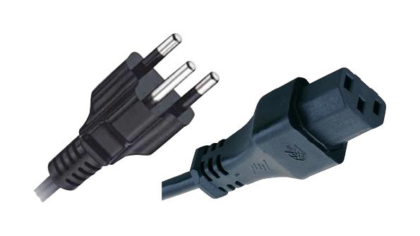 Mega Electronics 193-000 Power Cord, Tis166-2549-60320 C13, 8.2Ft