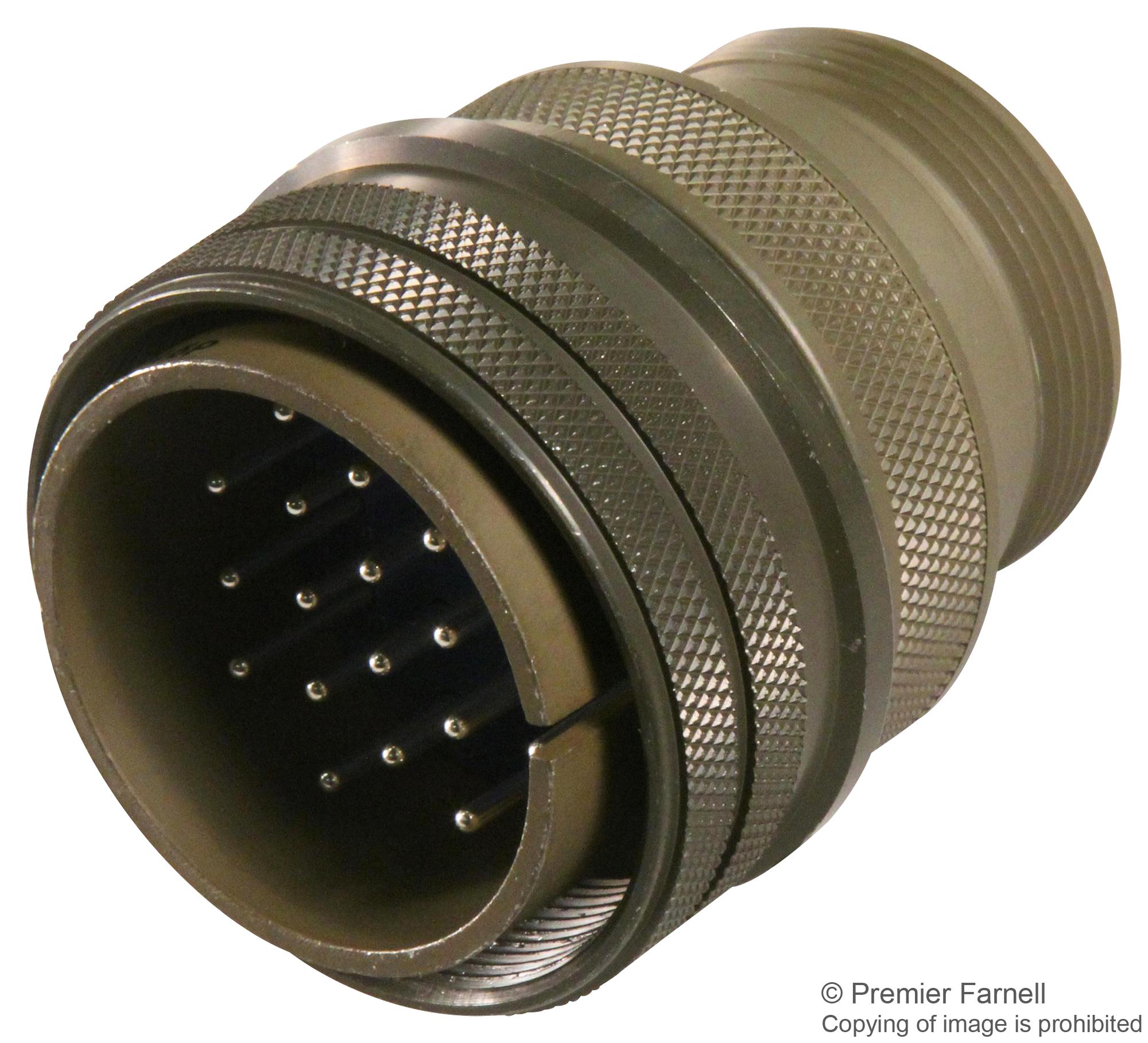 Amphenol Industrial Ms3106A24-9P. Mil Spec Circular Connector, Plug, 2P, 24-9