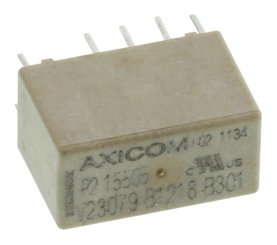 Axicom / Te Connectivity V23079B1218B301 Relay, Signal, Dpdt, 250Vac, 220Vdc, 2A