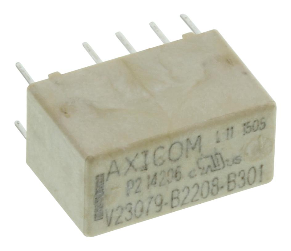 Axicom / Te Connectivity V23079B2208B301 Relay, Signal, Dpdt, 250Vac, 220Vdc, 2A