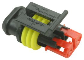 282080-1 AMP - TE CONNECTIVITY, Connector Housing, SUPERSEAL 1.5, Plug, 2  Ways, 6 mm, AMP Superseal 1.5mm Series Socket Contacts | Farnell® UK