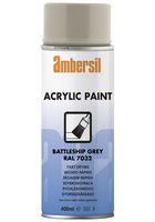 AMBERSIL ACRYLIC PAINT, GREY RAL 7032, 400ML