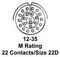 AMPHENOL INDUSTRIAL MS27497P12F35S
