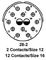 AMPHENOL INDUSTRIAL MS3106F28-2SY