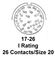 AMPHENOL LTD MS27467T17F26SA
