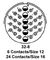 AMPHENOL INDUSTRIAL MS3108E32-8P