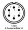 ITT CANNON MS310314S-6S