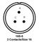 ITT CANNON MS3106E16S-5S