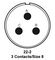 ITT CANNON MS3102E22-2PW