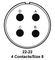 ITT CANNON MS3102R22-22PY