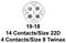 AMPHENOL LTD TVS06RF-19-18PA