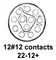 CINCH CONNECTIVITY SOLUTIONS CN0967C22G12S6-240