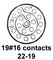 CINCH CONNECTIVITY SOLUTIONS CN0967C22G19P9-040