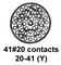 CINCH CONNECTIVITY SOLUTIONS BACC63CB20-41S7