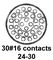 CINCH CONNECTIVITY SOLUTIONS CN0966A24A30PN-140