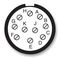 AMPHENOL LTD D38999/24FC98SC
