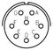 AMPHENOL SOCAPEX PT00A12-8SY-SR-SCC-023