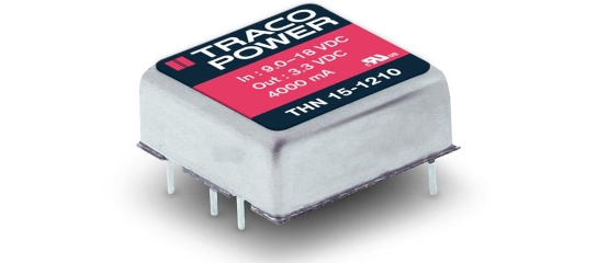 THN 15 Series Isolated Through Hole DC / DC Converters