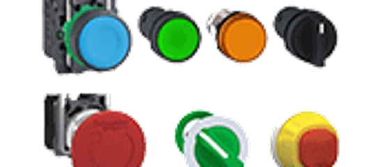 Ø 22 mm modular Plastic and metal pushbuttons