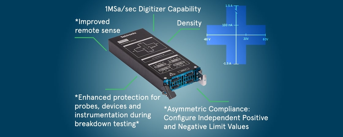 Tektronix MP5000 source measure unit